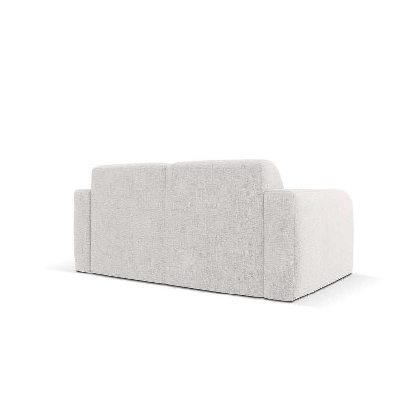 Molino 2-Sitzer Sofa mit Bezug aus Chenille (Haga06) in Hellgrau, 170x95 cm – Bild 5