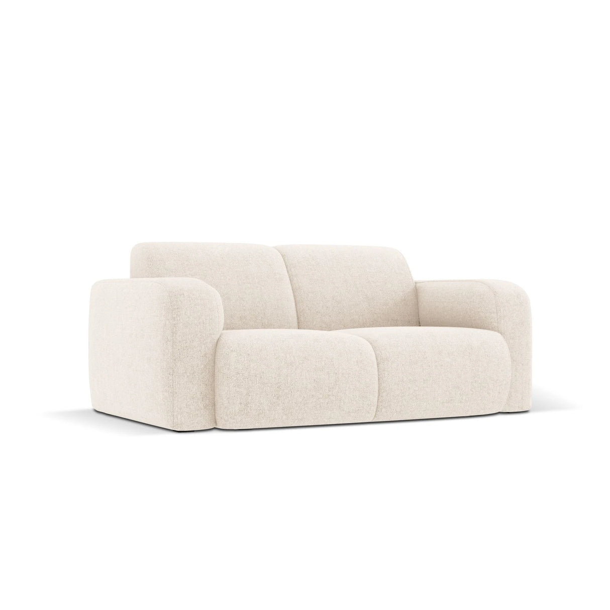 Molino 2-Sitzer Sofa mit Bezug aus Chenille (Haga23) in Leichtes Beige, 170x95 cm – Bild 4