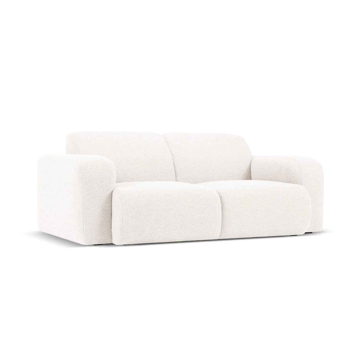 Molino 2-Sitzer Sofa mit Bezug aus Chenille oder Boucle, 170x95 cm – Bild 3