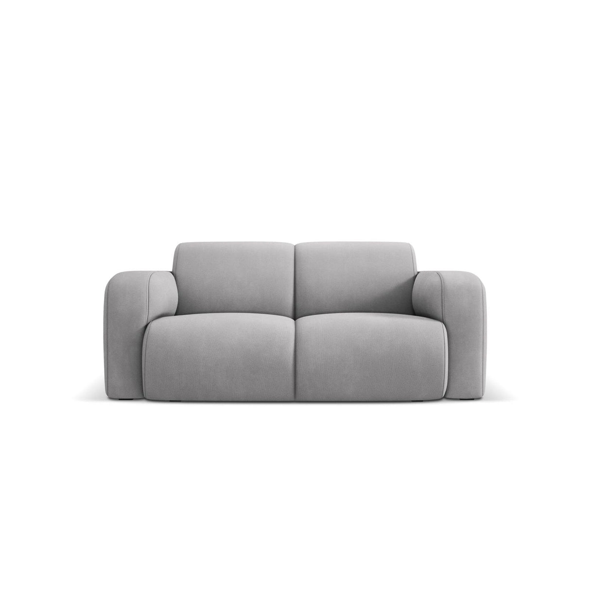 Molino 2-Sitzer Sofa mit Bezug aus Chenille (Reb5) in Hellgrau, 170x95 cm – Bild 1