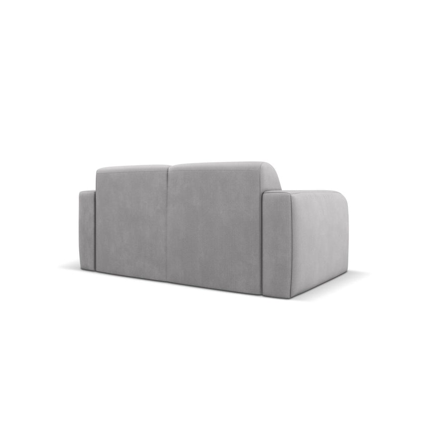 Molino 2-Sitzer Sofa mit Bezug aus Chenille (Reb5) in Hellgrau, 170x95 cm – Bild 4