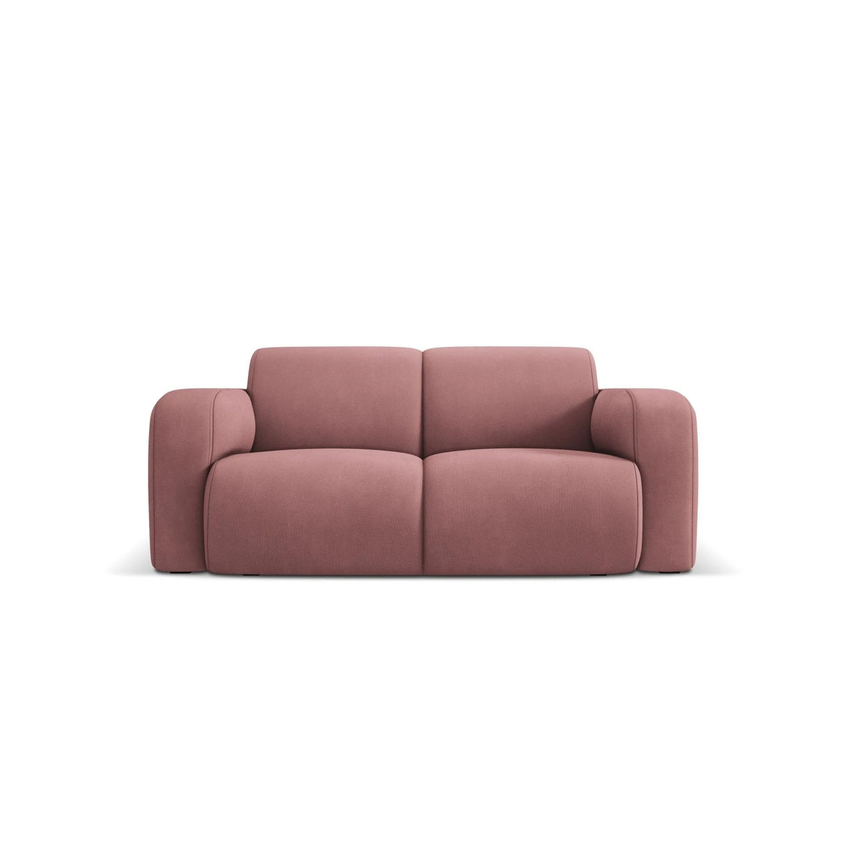 Molino 2-Sitzer Sofa mit Bezug aus Chenille (Reb7) in Rosa, 170x95 cm – Bild 1