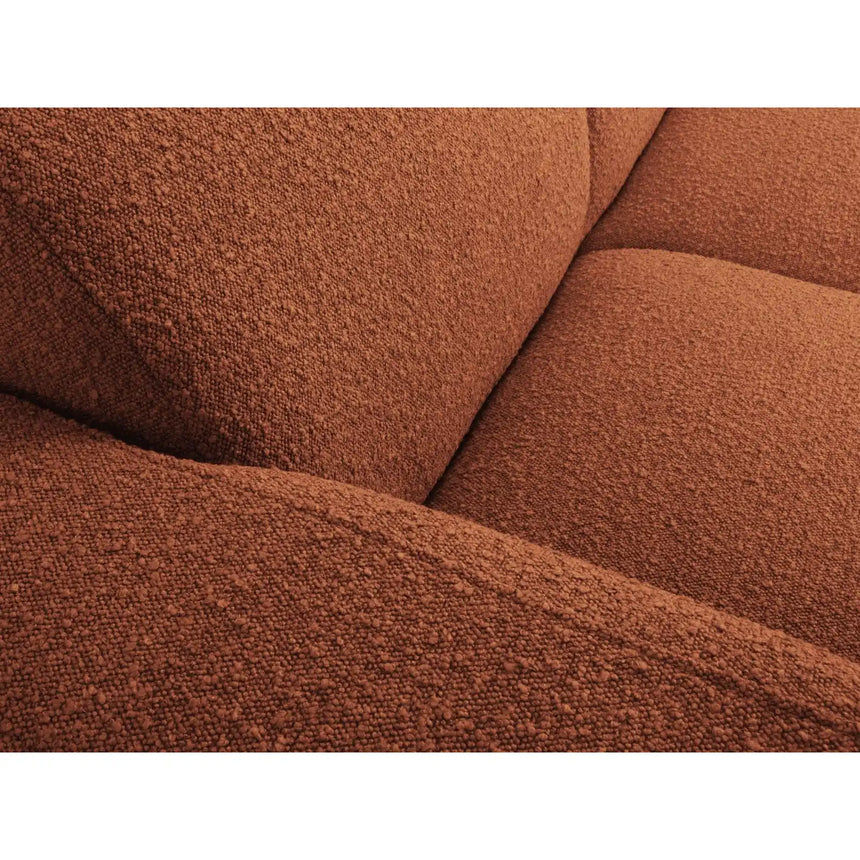 Molino 3-Sitzer Sofa mit Bezug aus Boucle (Bal2078) in Braun, 235x95 cm – Bild 5