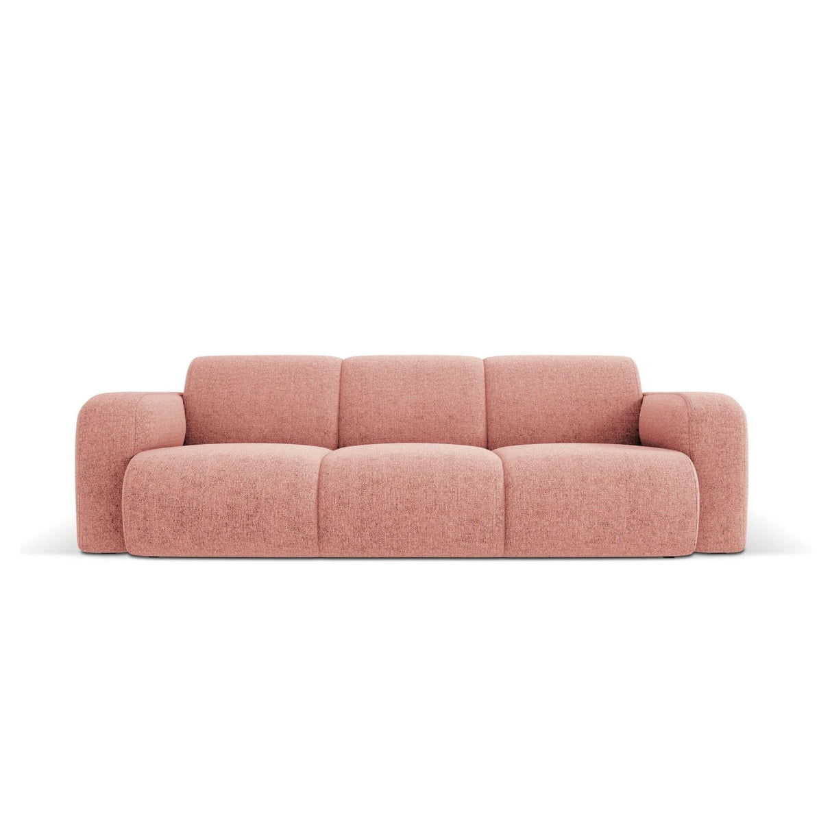 Molino 3-Sitzer Sofa mit Bezug aus Chenille (Hag52) in Rosa, 235x95 cm – Bild 1