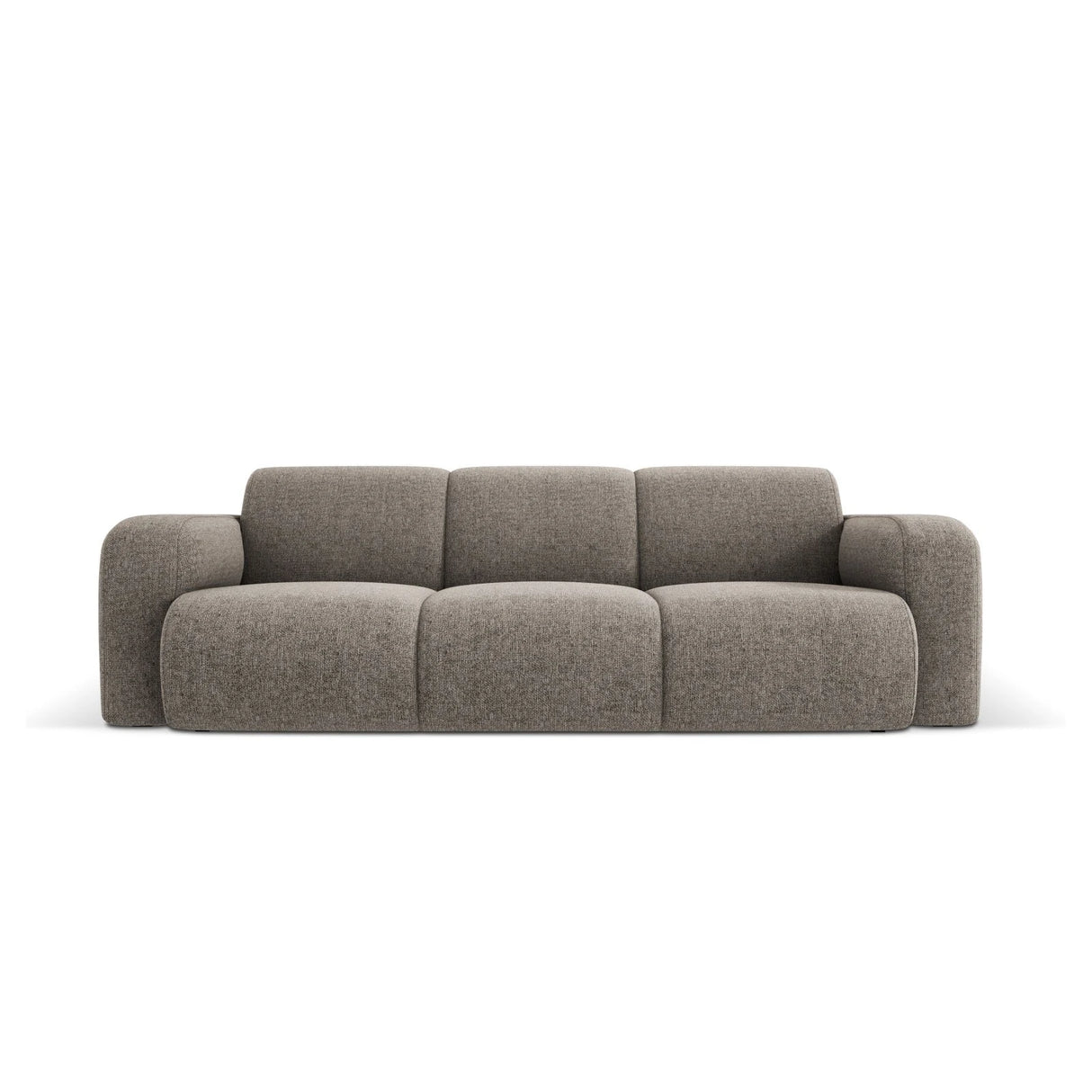 Molino 3-Sitzer Sofa mit Bezug aus Chenille (Haga16) in Grau, 235x95 cm – Bild 1
