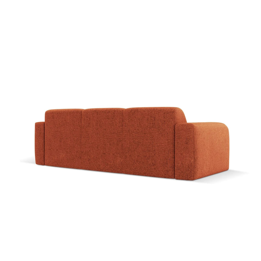 Molino 3-Sitzer Sofa mit Bezug aus Chenille (Haga44) in Terrakotta, 235x95 cm – Bild 5