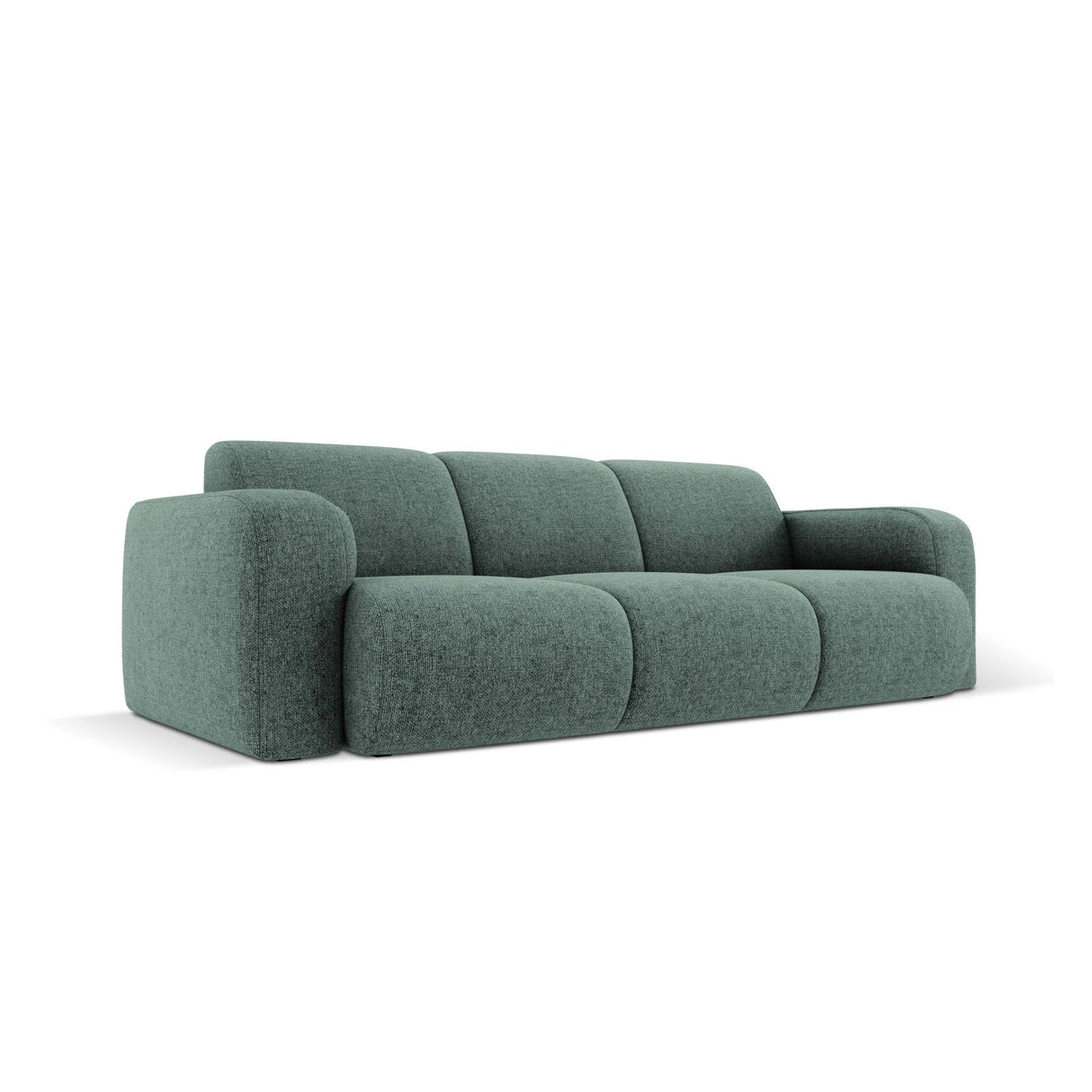 Molino 3-Sitzer Sofa mit Bezug aus Chenille (Haga78) in Petrol, 235x95 cm – Bild 4