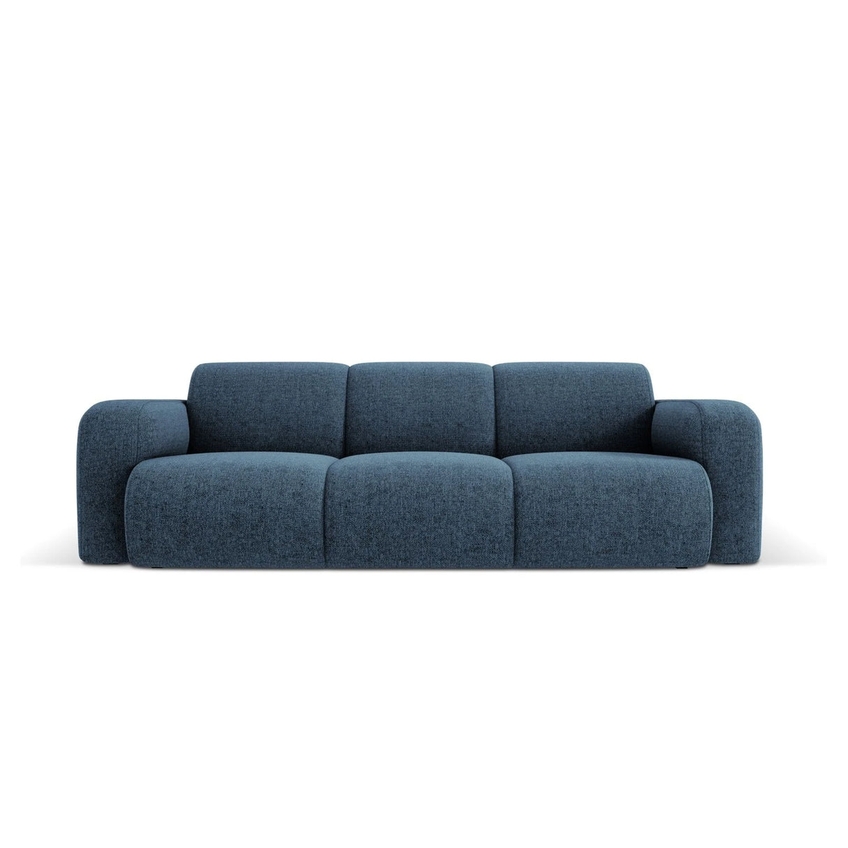 Molino 3-Sitzer Sofa mit Bezug aus Chenille (Haga86) in Königsblau, 235x95 cm – Bild 1