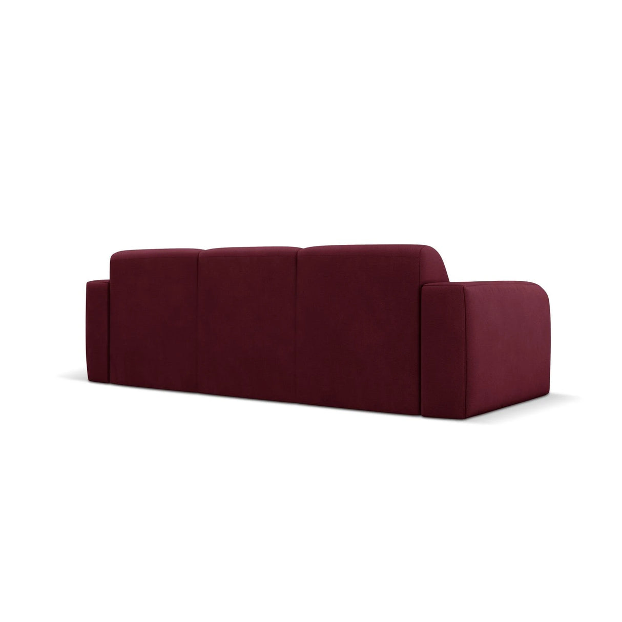 Molino 3-Sitzer Sofa mit Bezug aus Chenille (Reb10) in Bordeaux, 235x95 cm – Bild 4