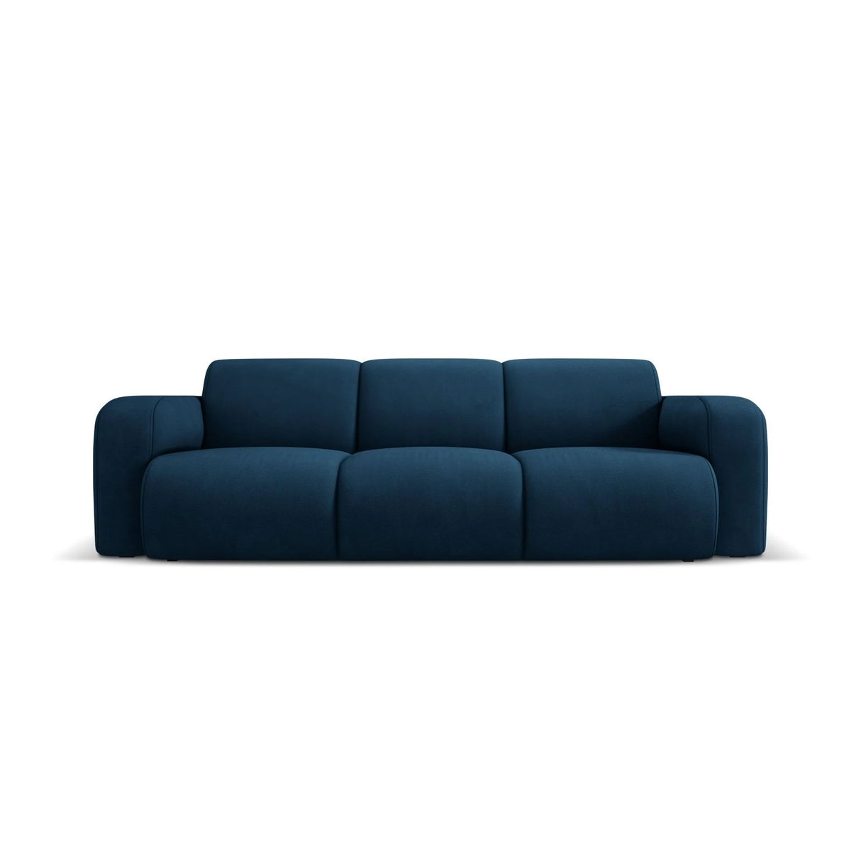 Molino 3-Sitzer Sofa mit Bezug aus Chenille (Reb12) in Königsblau, 235x95 cm – Bild 1