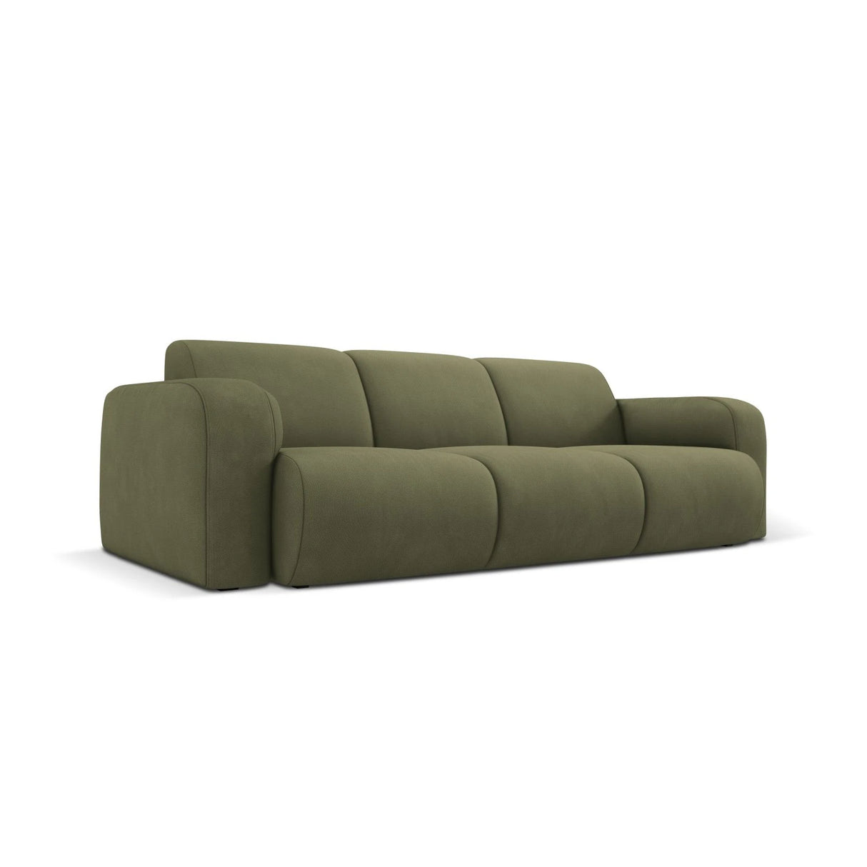 Molino 3-Sitzer Sofa mit Bezug aus Chenille (Reb18) in Light Green, 235x95 cm – Bild 3
