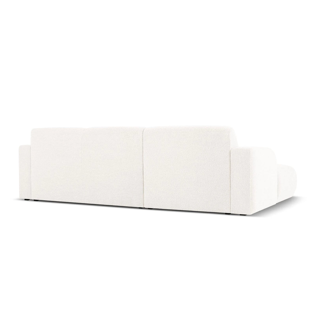 Molino 4-Sitzer Ecksofa Links, mit Bezug aus Chenille oder Boucle, 250x170 cm – Bild 4