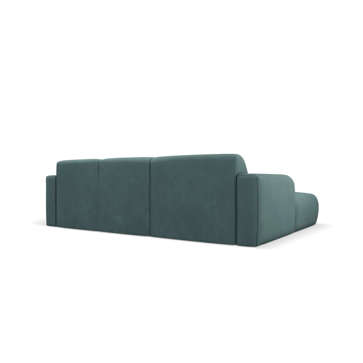 Molino 4-Sitzer Ecksofa Links, mit Bezug aus Chenille (Reb13) in Sea Green, 250x170 cm – Bild 4