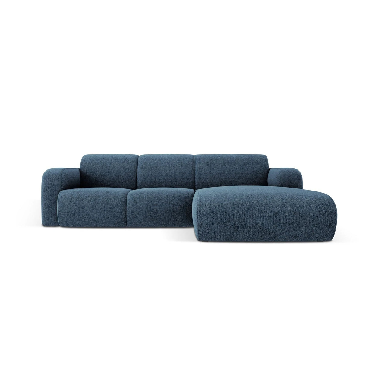 Molino 4-Sitzer Ecksofa Rechts, mit Bezug aus Chenille (Haga86) in Königsblau, 250x170 cm – Bild 1