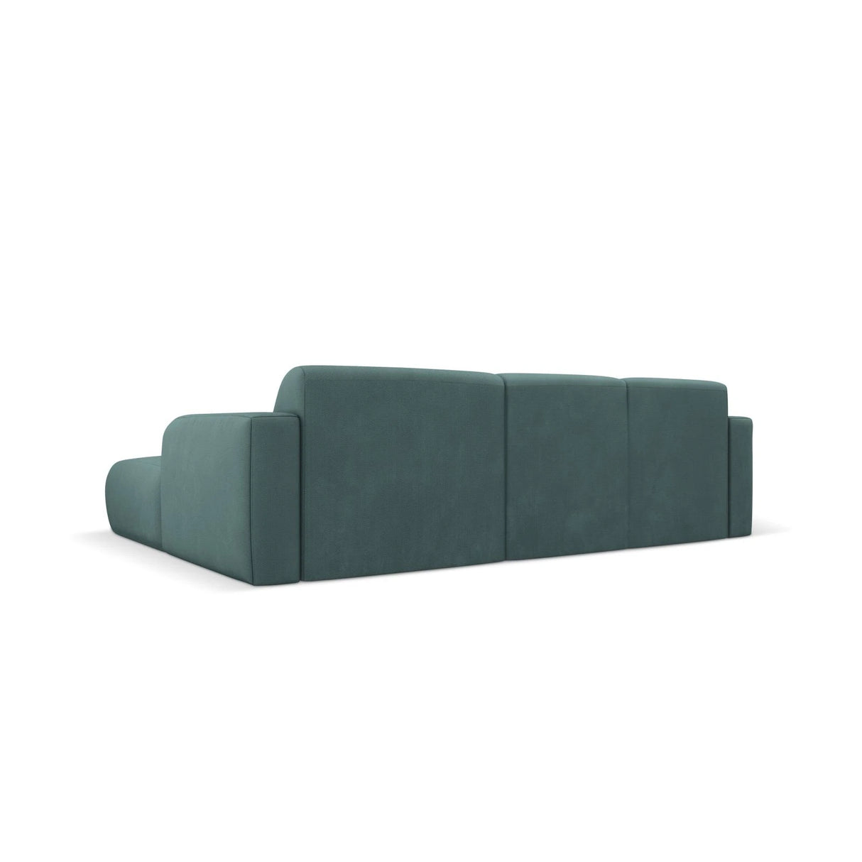 Molino 4-Sitzer Ecksofa Rechts, mit Bezug aus Chenille (Reb13) in Sea Green, 250x170 cm – Bild 4