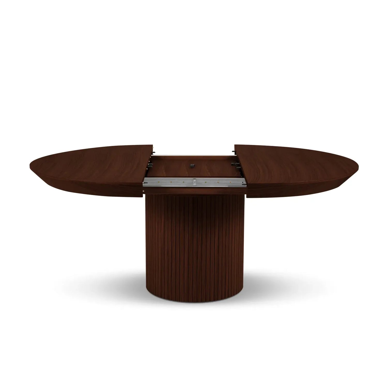 Nicole ausziehbarer Esstisch aus Eichenfurnier und Eiche, 130-180 cm - ZEN ZONE Furniture