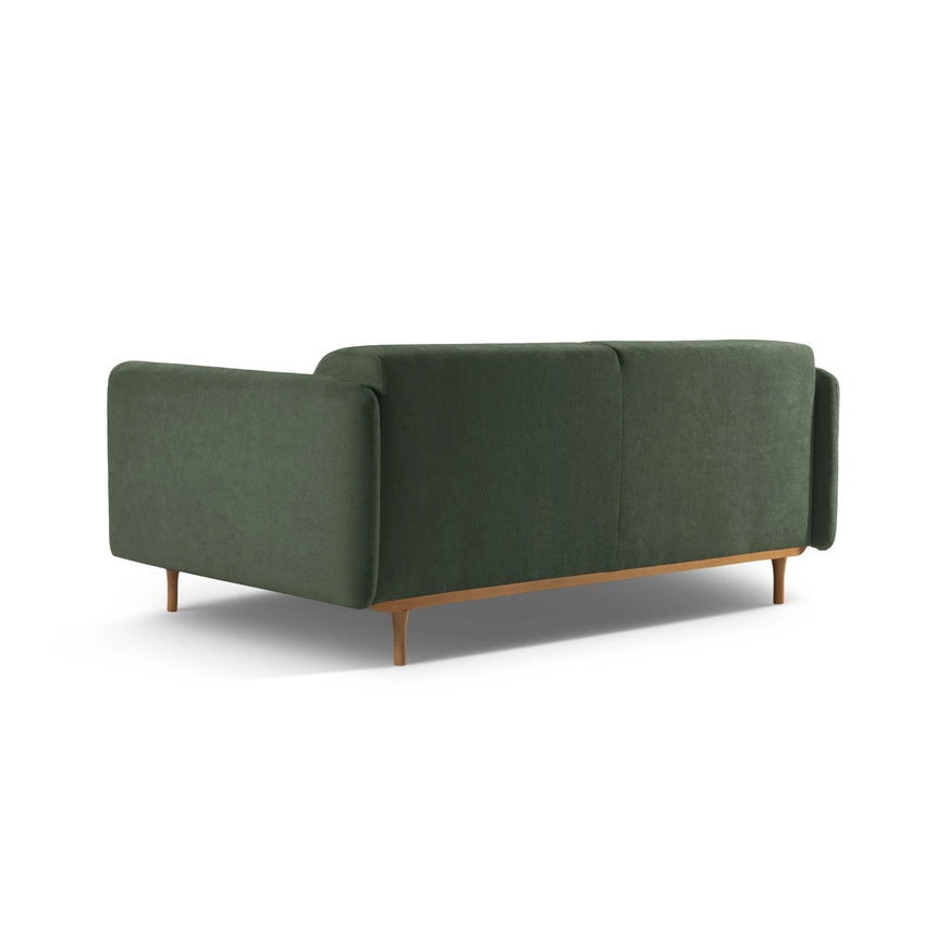 Noomi 2-Sitzer Sofa aus Samt oder Strukturstoff, 162x94 cm – Bild 5