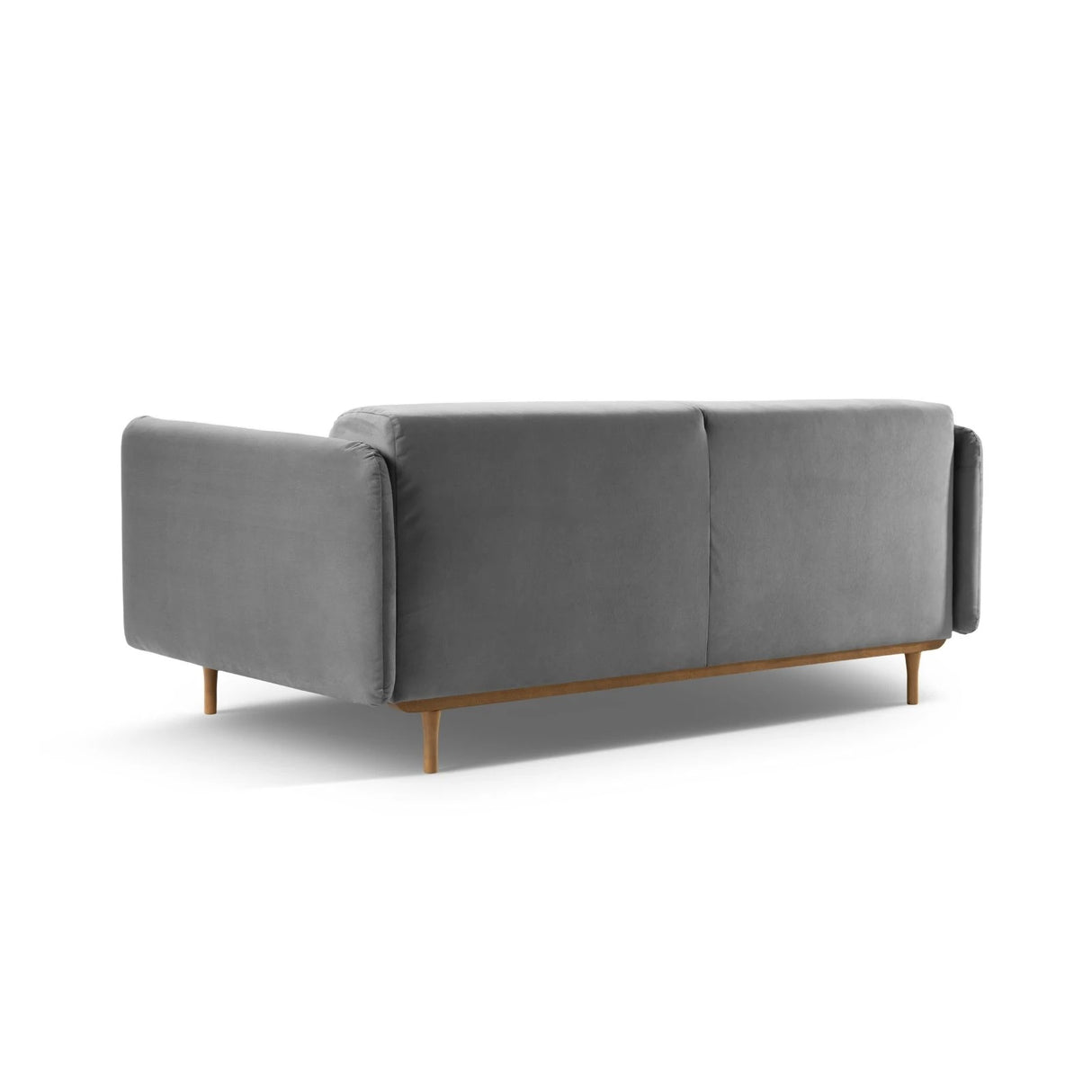 Noomi 2-Sitzer Sofa aus Samt (PariSte) in Grau, 162x94 cm – Bild 5