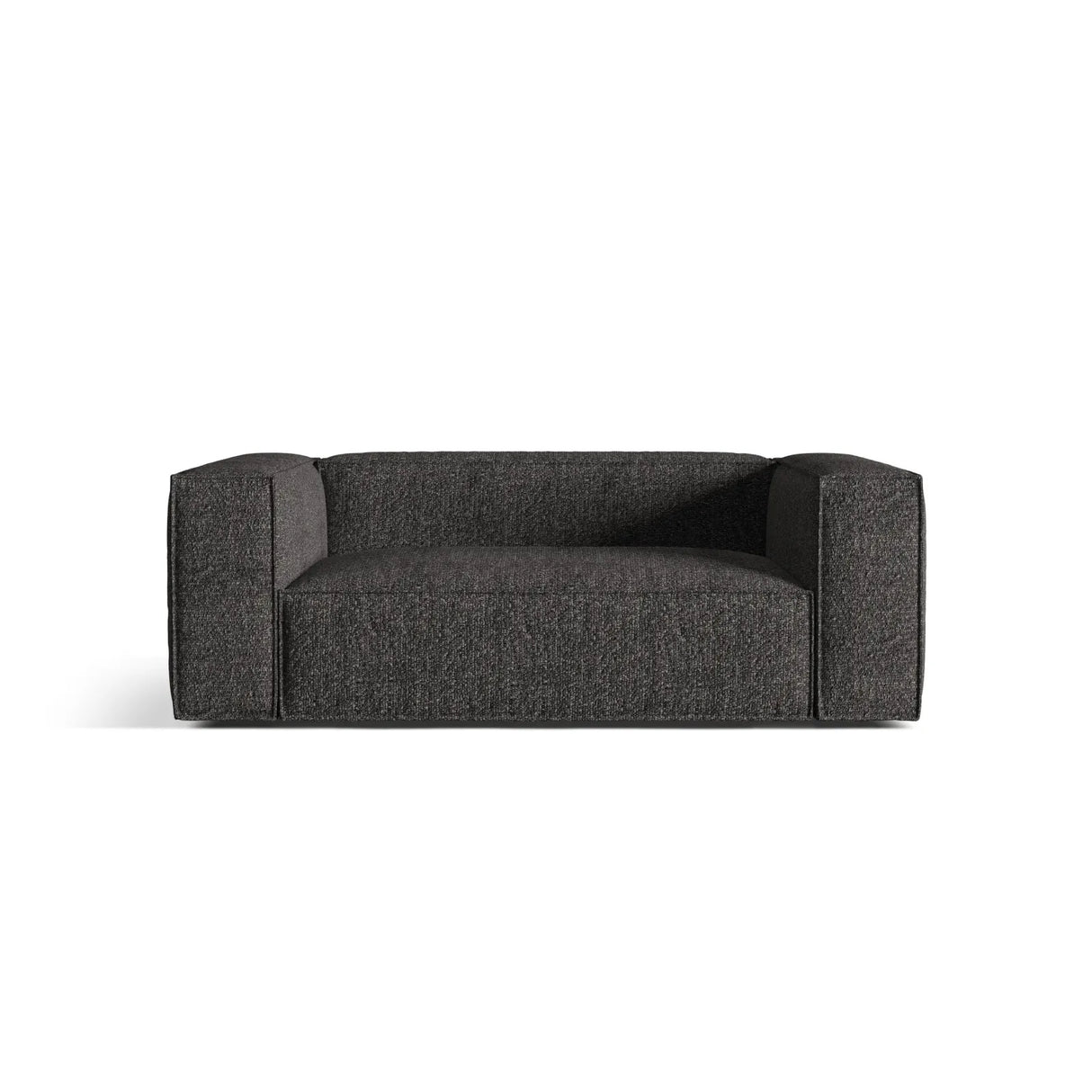Nuria 2-Sitzer Sofa mit Bezug in Samt, Strukturstoff oder Boucle-Stoff, 170x110 cm - ZEN ZONE Furniture