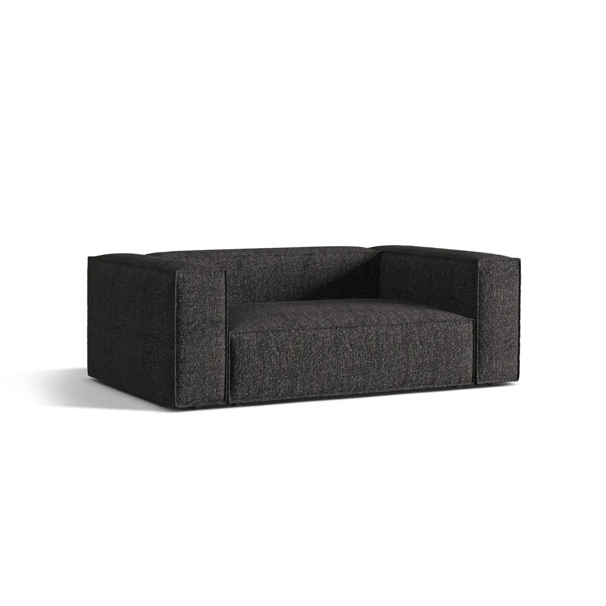 Nuria 2-Sitzer Sofa mit Bezug in Samt, Strukturstoff oder Boucle-Stoff, 170x110 cm - ZEN ZONE Furniture