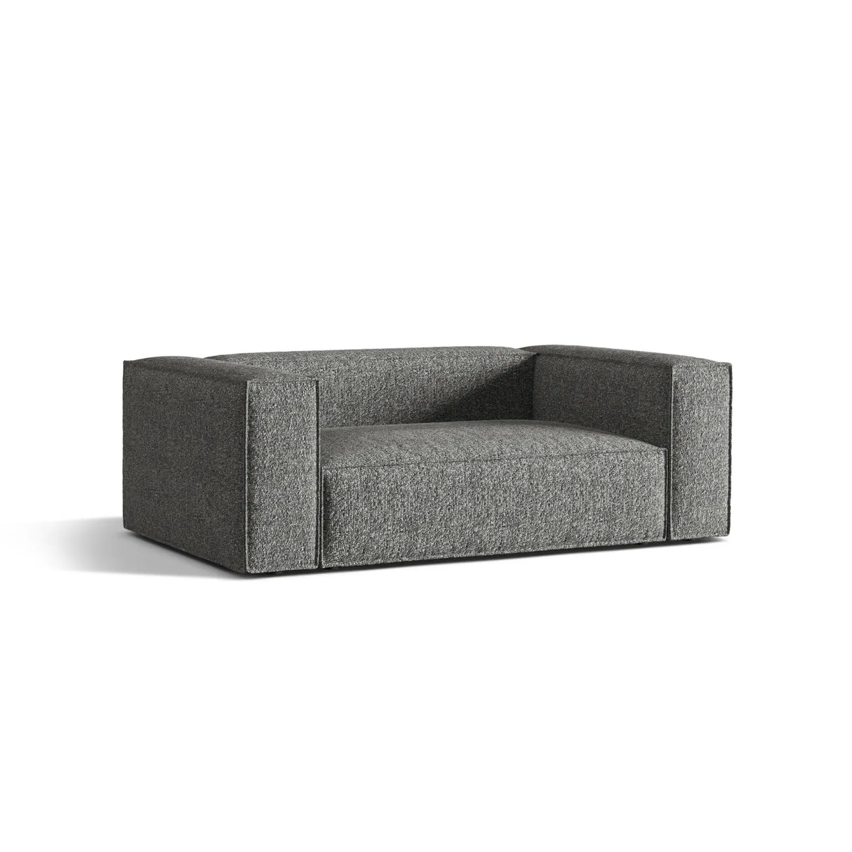 Nuria 2-Sitzer Sofa mit Bezug in Samt, Strukturstoff oder Boucle-Stoff, 170x110 cm - ZEN ZONE Furniture