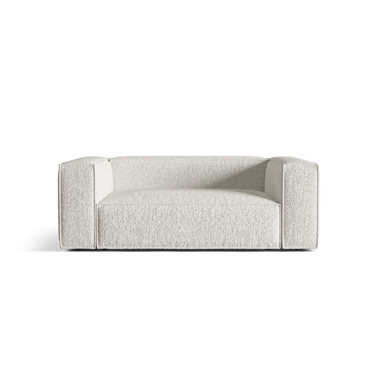 Nuria 2-Sitzer Sofa mit Bezug in Samt, Strukturstoff oder Boucle-Stoff, 170x110 cm - ZEN ZONE Furniture