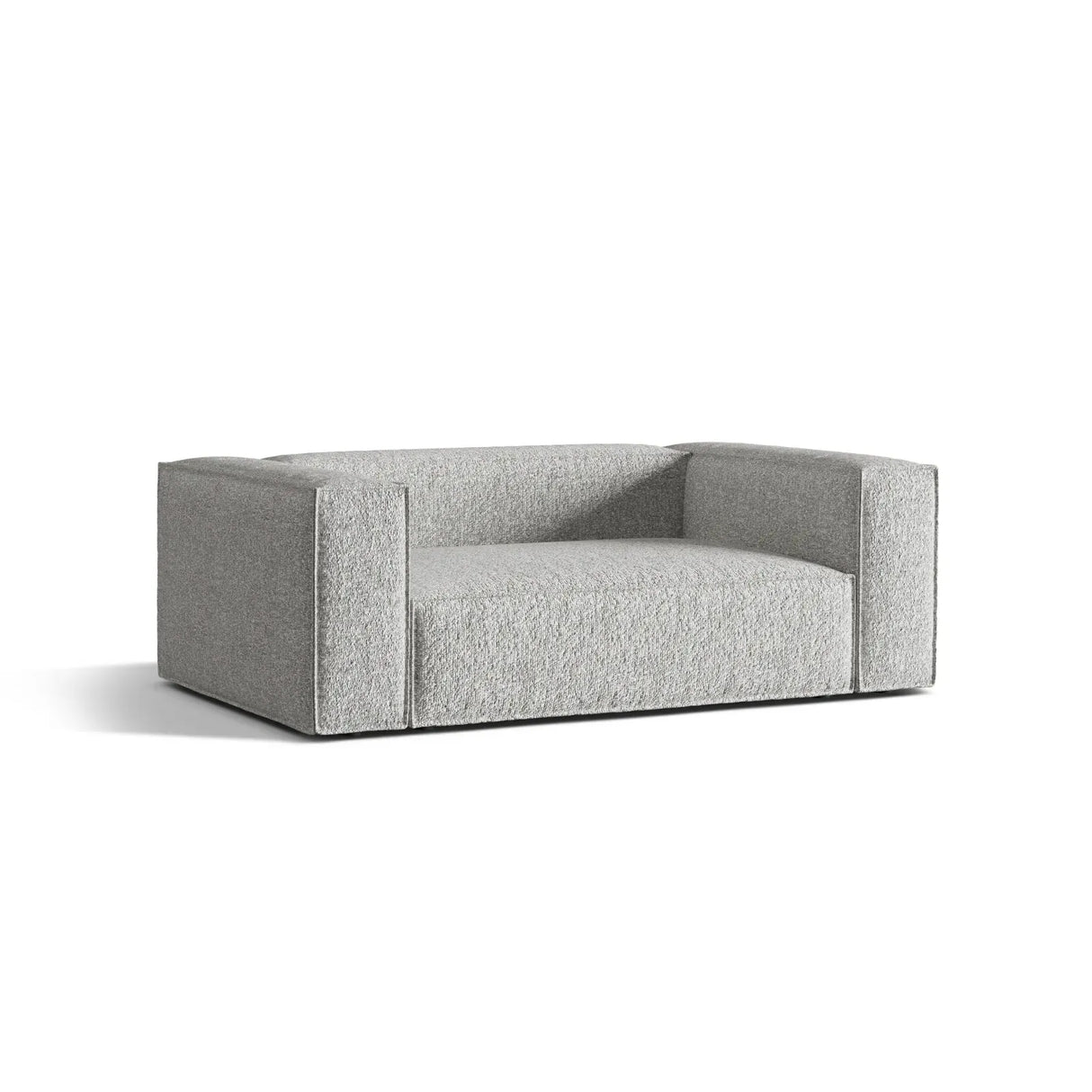 Nuria 2-Sitzer Sofa mit Bezug in Samt, Strukturstoff oder Boucle-Stoff, 170x110 cm - ZEN ZONE Furniture