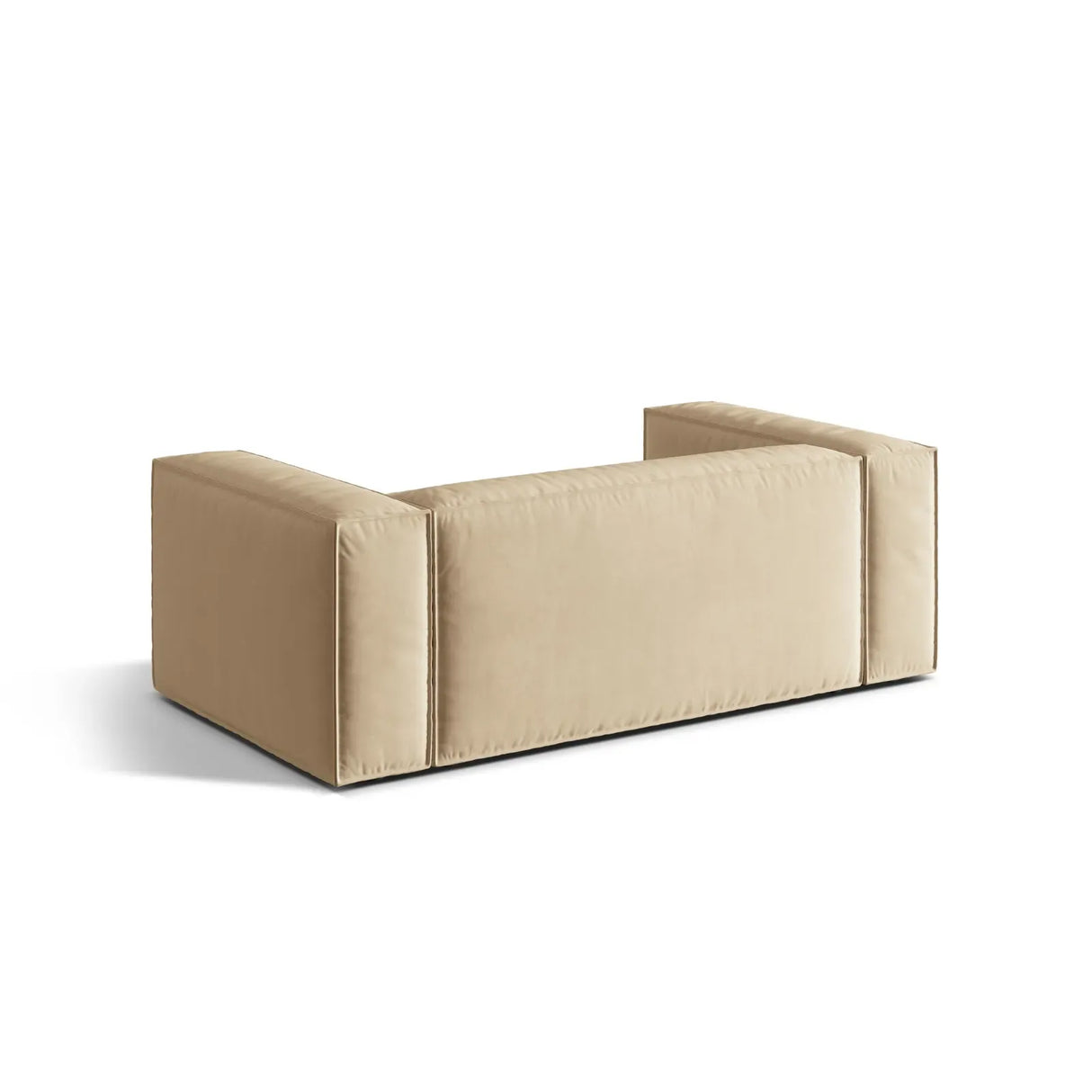 Nuria 2-Sitzer Sofa mit Bezug in Samt, Strukturstoff oder Boucle-Stoff, 170x110 cm - ZEN ZONE Furniture