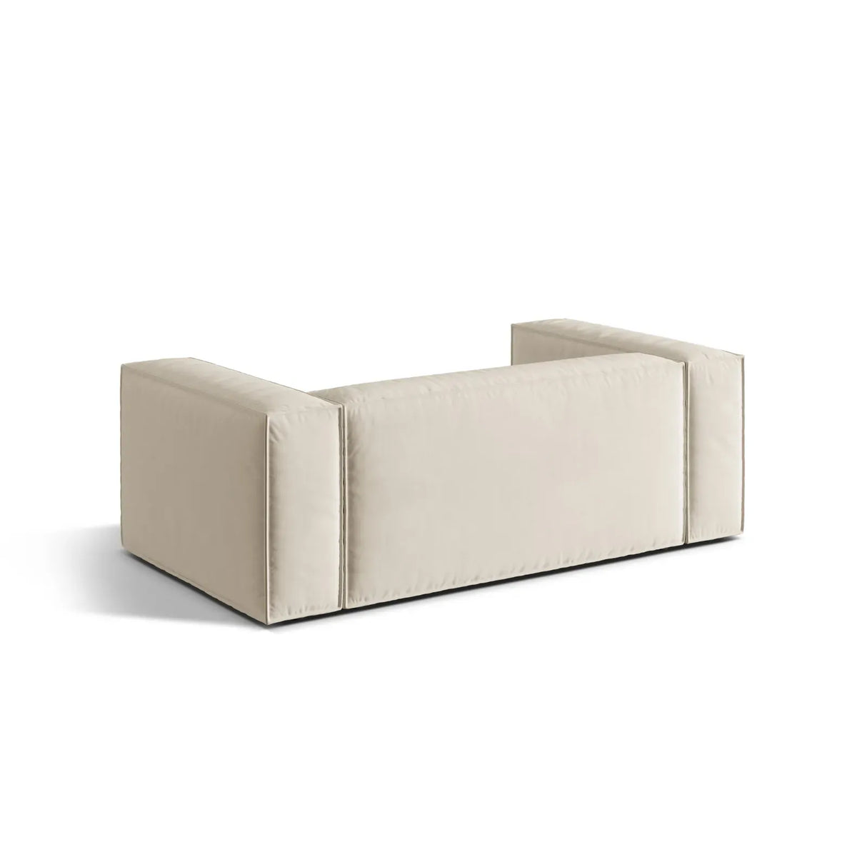 Nuria 2-Sitzer Sofa mit Bezug in Samt, Strukturstoff oder Boucle-Stoff, 170x110 cm - ZEN ZONE Furniture