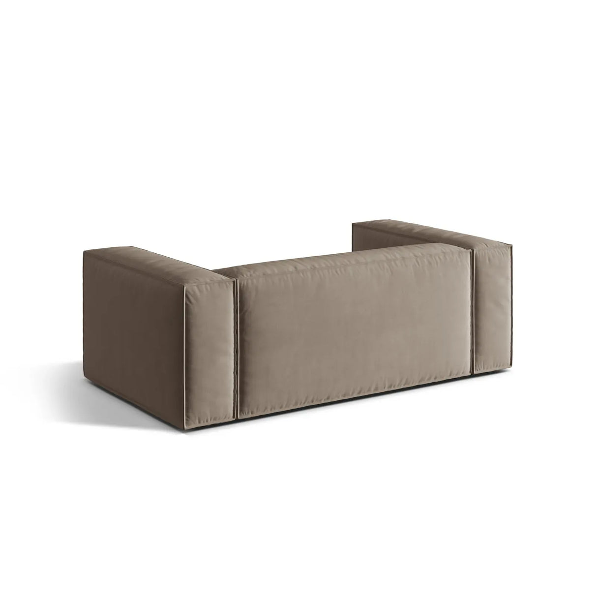Nuria 2-Sitzer Sofa mit Bezug in Samt, Strukturstoff oder Boucle-Stoff, 170x110 cm - ZEN ZONE Furniture