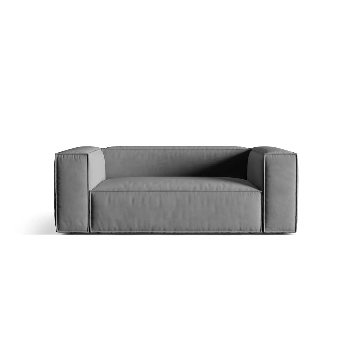 Nuria 2-Sitzer Sofa mit Bezug in Samt, Strukturstoff oder Boucle-Stoff, 170x110 cm - ZEN ZONE Furniture