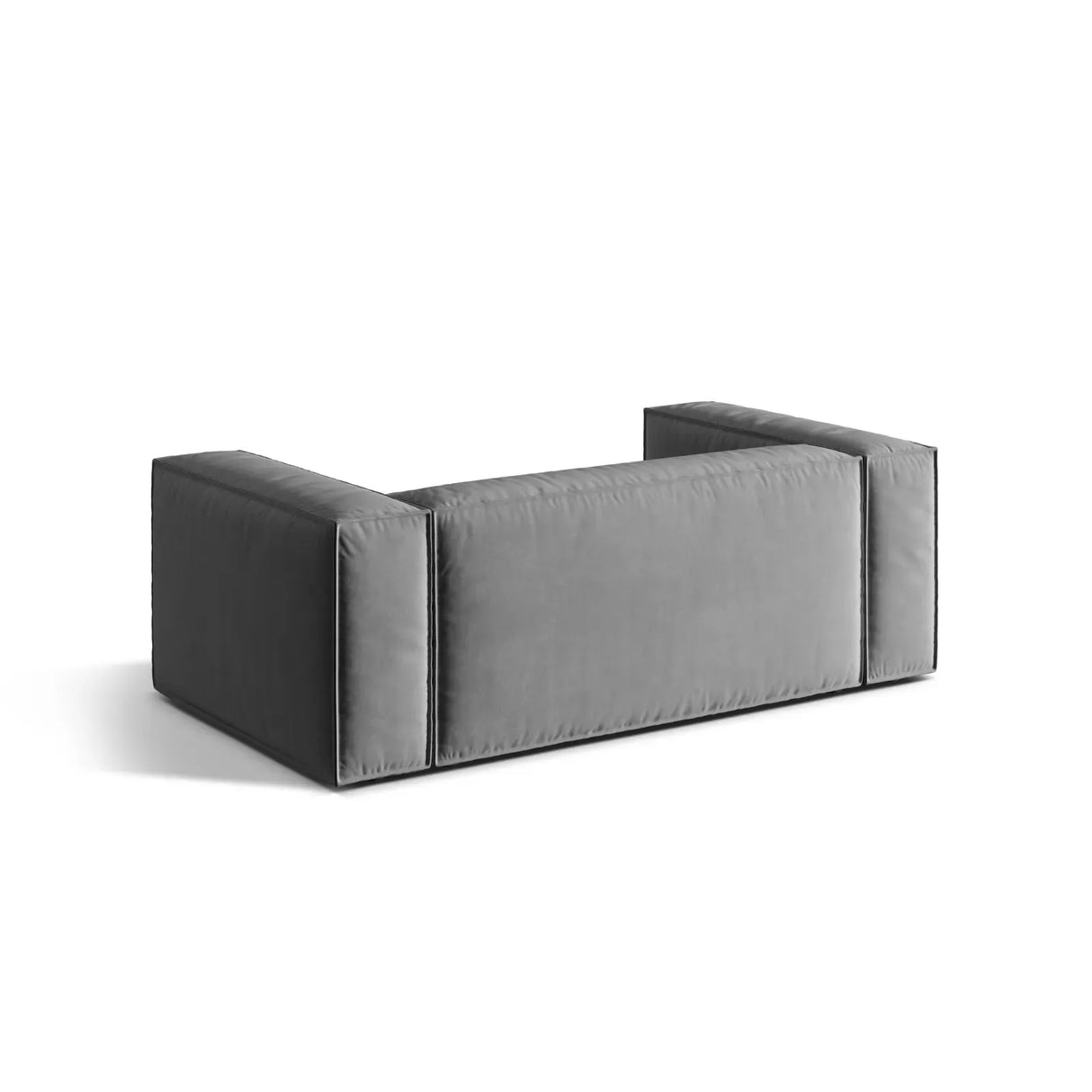 Nuria 2-Sitzer Sofa mit Bezug in Samt, Strukturstoff oder Boucle-Stoff, 170x110 cm - ZEN ZONE Furniture