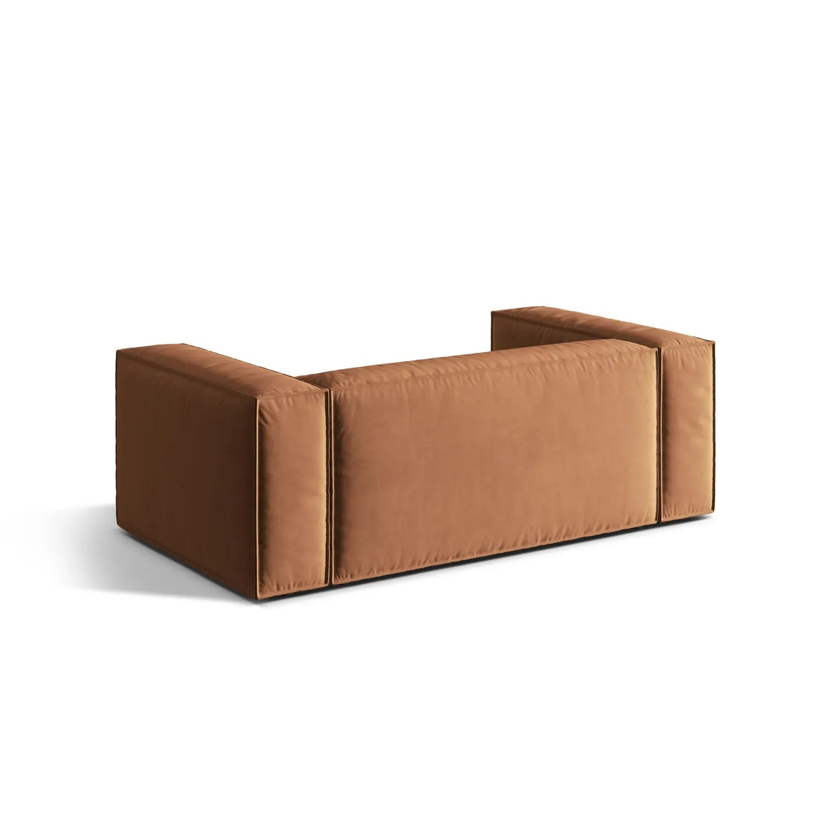Nuria 2-Sitzer Sofa mit Bezug in Samt, Strukturstoff oder Boucle-Stoff, 170x110 cm - ZEN ZONE Furniture