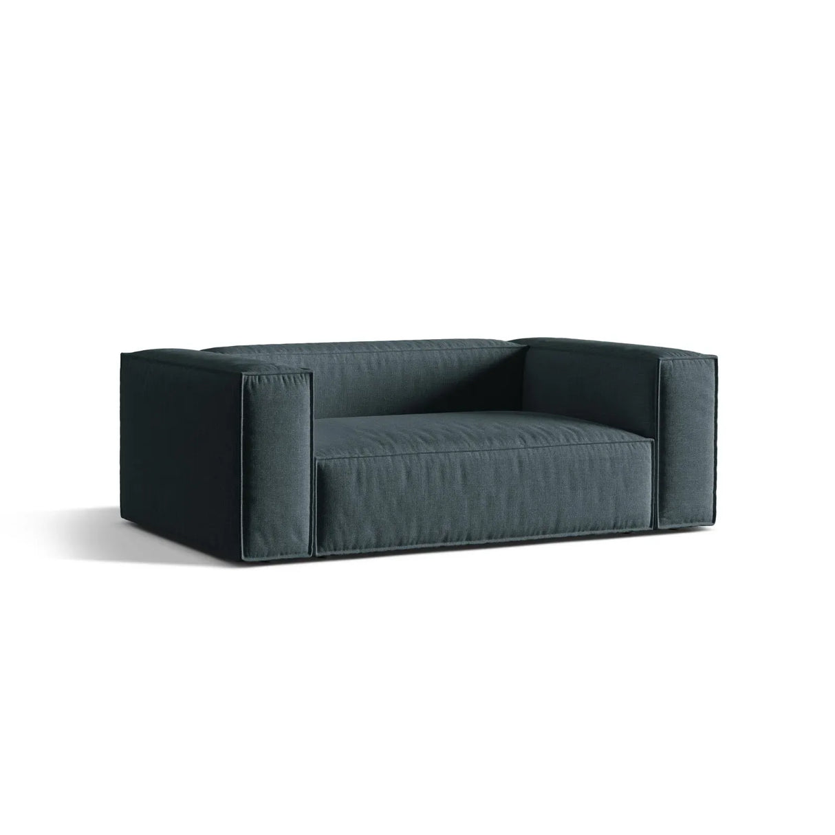 Nuria 2-Sitzer Sofa mit Bezug in Samt, Strukturstoff oder Boucle-Stoff, 170x110 cm - ZEN ZONE Furniture