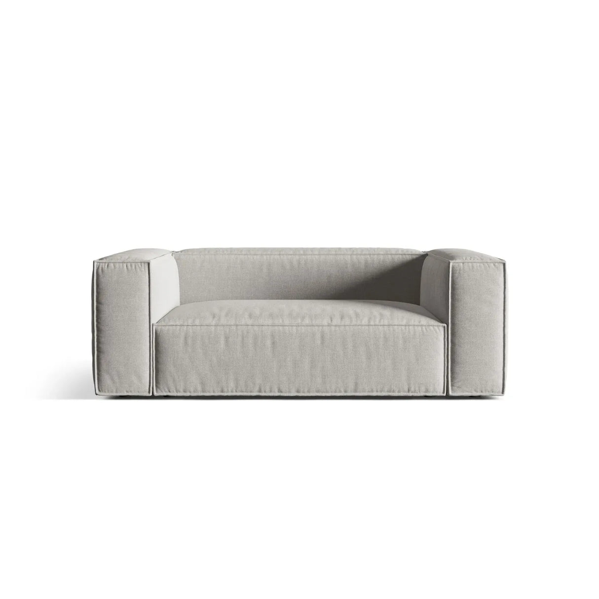Nuria 2-Sitzer Sofa mit Bezug in Samt, Strukturstoff oder Boucle-Stoff, 170x110 cm - ZEN ZONE Furniture
