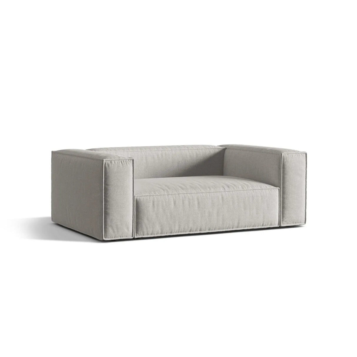 Nuria 2-Sitzer Sofa mit Bezug in Samt, Strukturstoff oder Boucle-Stoff, 170x110 cm - ZEN ZONE Furniture
