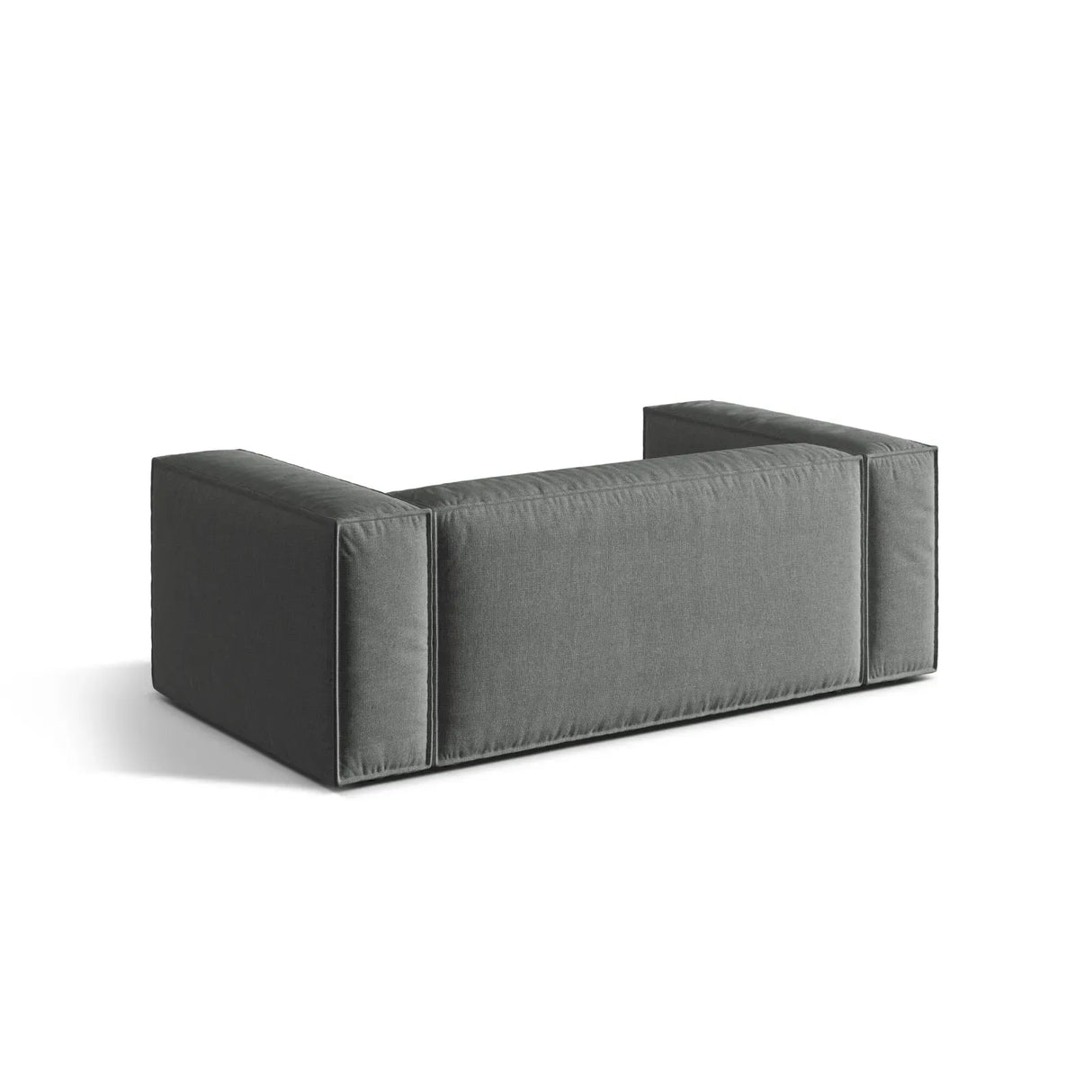 Nuria 2-Sitzer Sofa mit Bezug in Samt, Strukturstoff oder Boucle-Stoff, 170x110 cm - ZEN ZONE Furniture