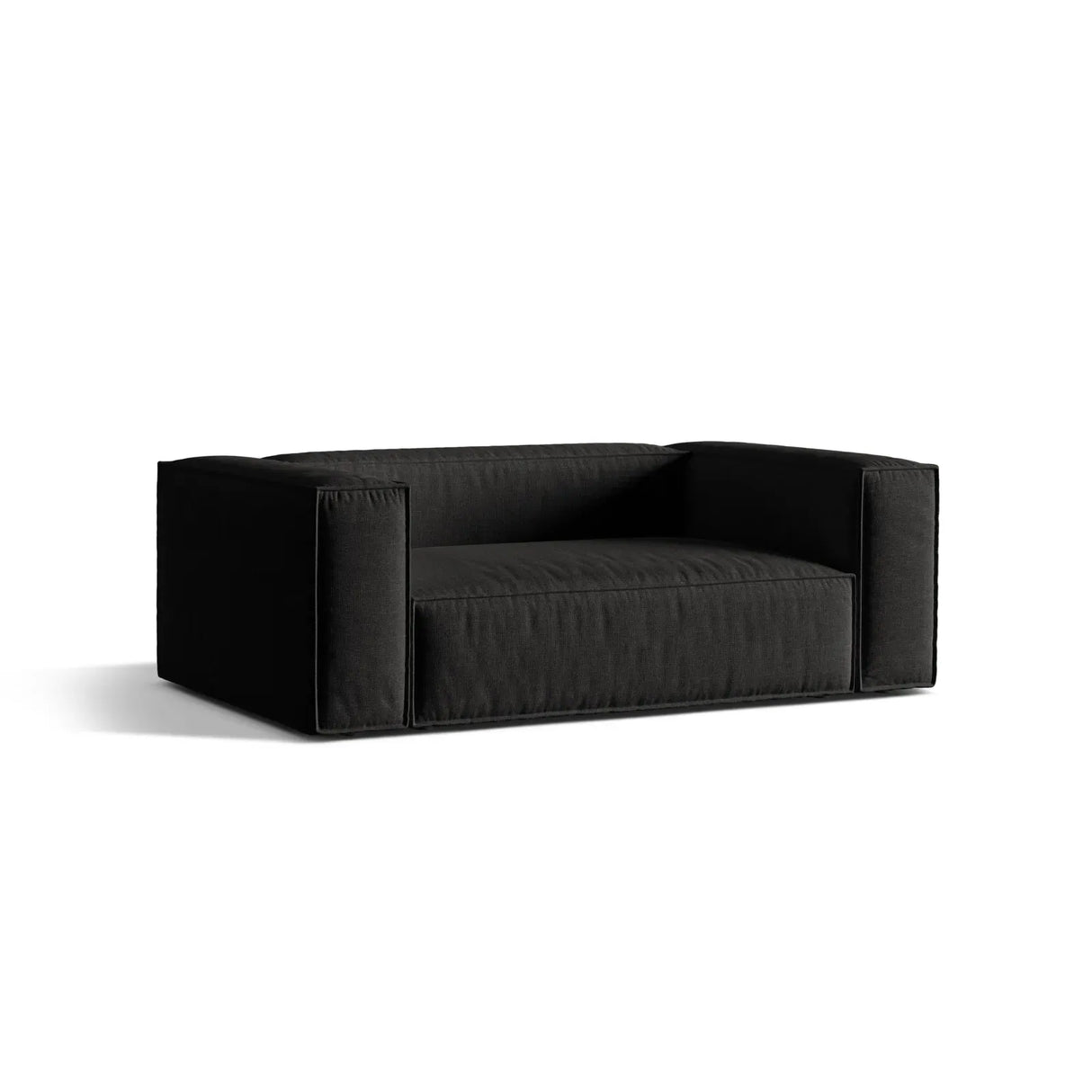 Nuria 2-Sitzer Sofa mit Bezug in Samt, Strukturstoff oder Boucle-Stoff, 170x110 cm - ZEN ZONE Furniture