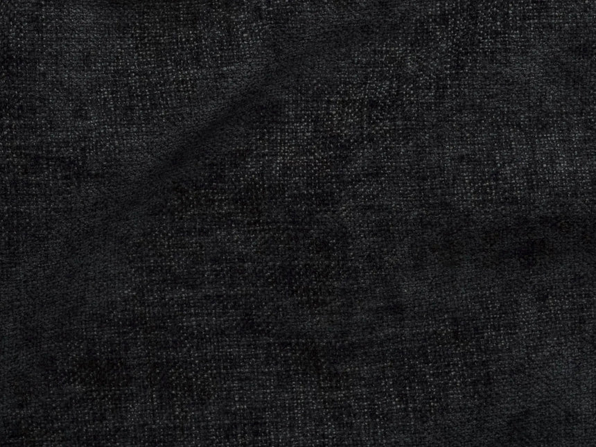 Nuria 2-Sitzer Sofa mit Bezug aus Strukturierter Stoff (Lib22) in Schwarz, 170x110 cm – Bild 4