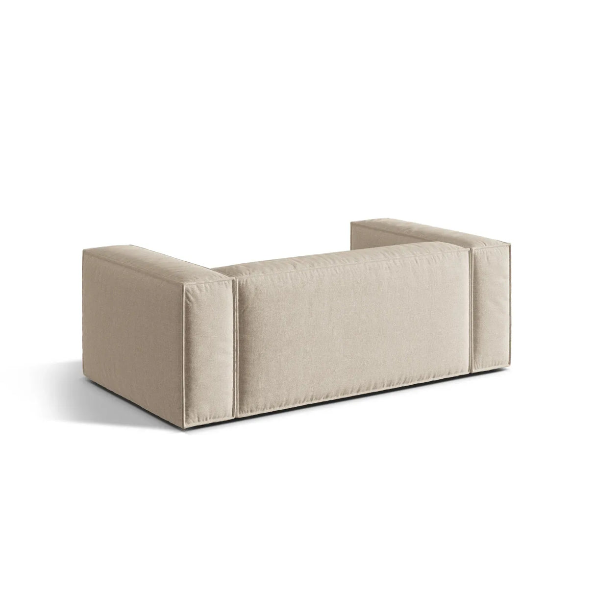 Nuria 2-Sitzer Sofa mit Bezug in Samt, Strukturstoff oder Boucle-Stoff, 170x110 cm - ZEN ZONE Furniture