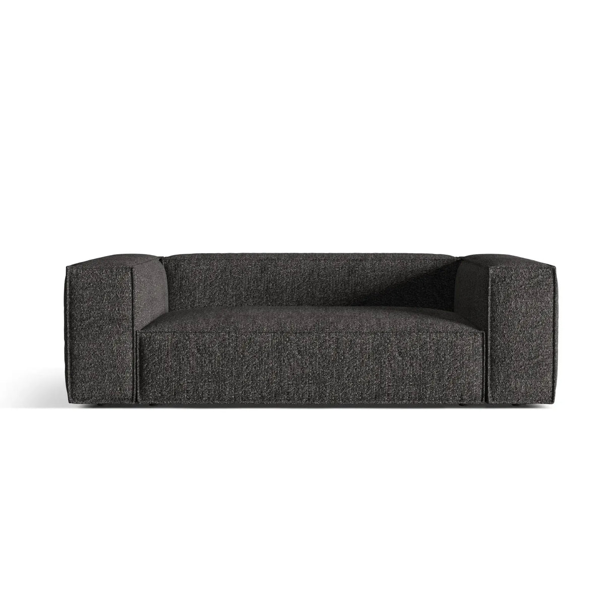 Nuria 3-Sitzer Sofa mit Bezug in Samt, Strukturstoff oder Boucle-Stoff, 210x110 cm - ZEN ZONE Furniture