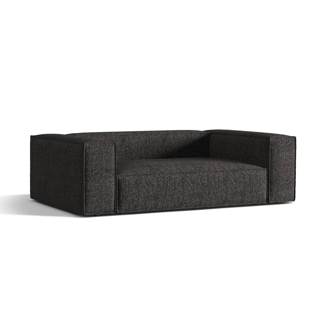 Nuria 3-Sitzer Sofa mit Bezug in Samt, Strukturstoff oder Boucle-Stoff, 210x110 cm - ZEN ZONE Furniture