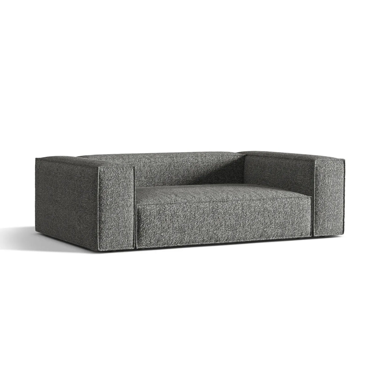 Nuria 3-Sitzer Sofa mit Bezug in Samt, Strukturstoff oder Boucle-Stoff, 210x110 cm - ZEN ZONE Furniture