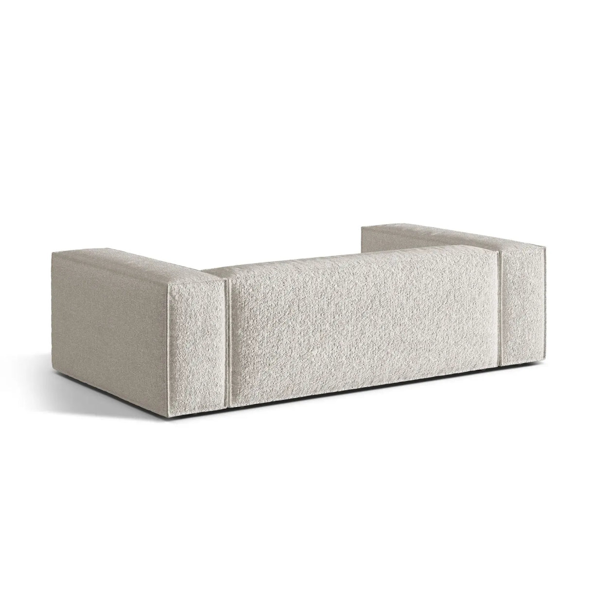 Nuria 3-Sitzer Sofa mit Bezug in Samt, Strukturstoff oder Boucle-Stoff, 210x110 cm - ZEN ZONE Furniture