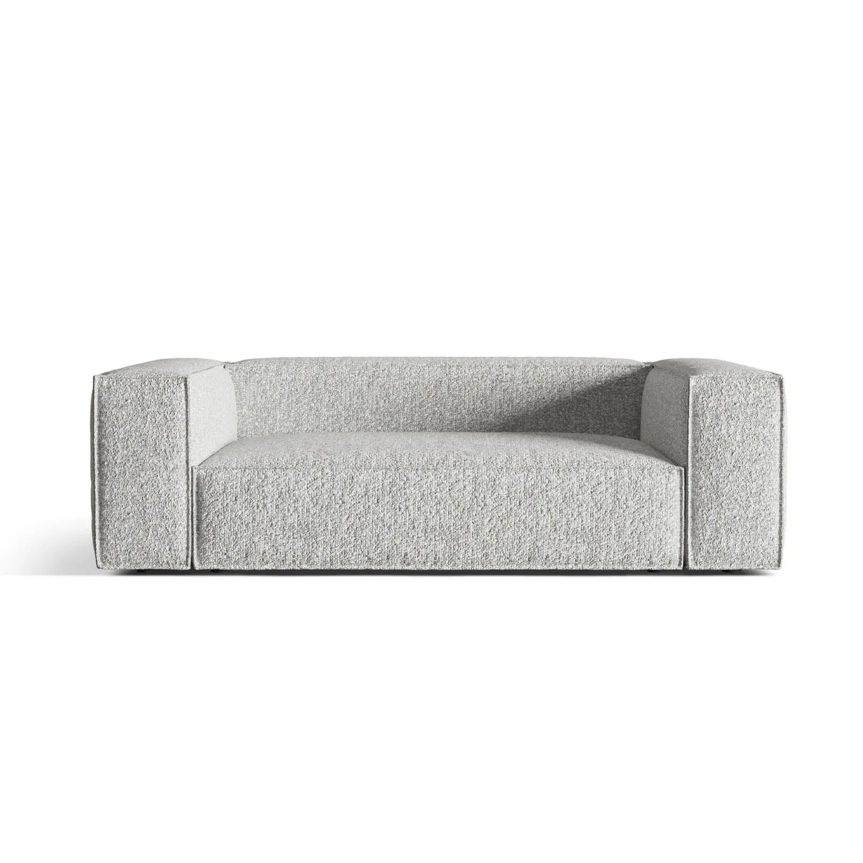 Nuria 3-Sitzer Sofa mit Bezug in Samt, Strukturstoff oder Boucle-Stoff, 210x110 cm - ZEN ZONE Furniture
