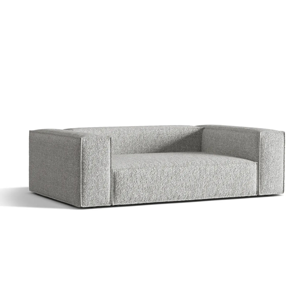 Nuria 3-Sitzer Sofa mit Bezug in Samt, Strukturstoff oder Boucle-Stoff, 210x110 cm - ZEN ZONE Furniture
