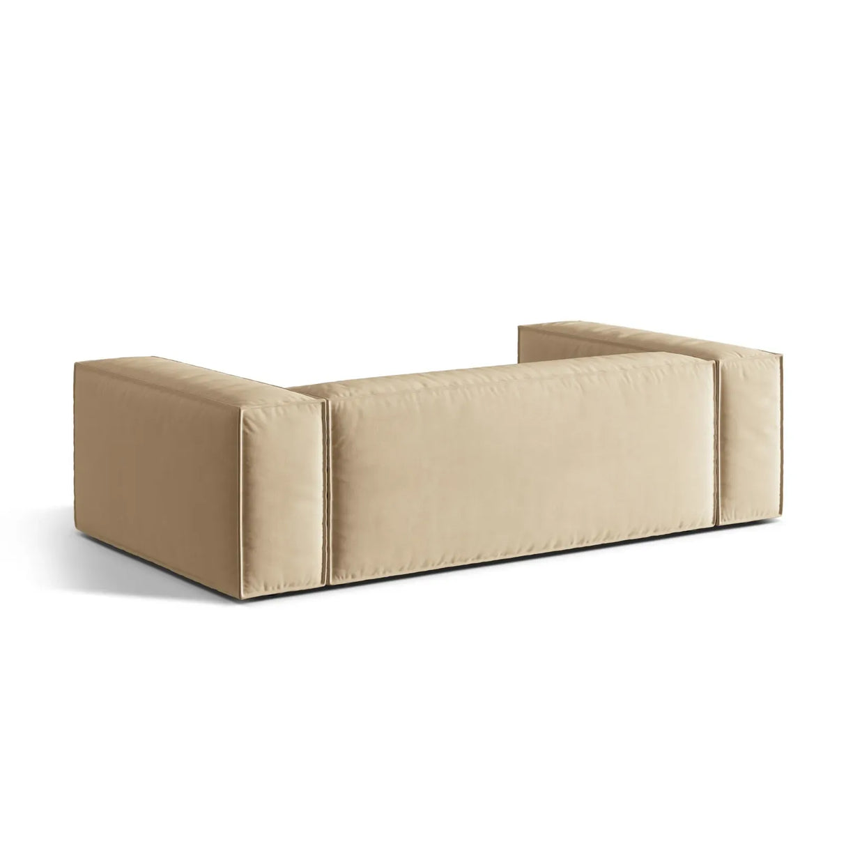 Nuria 3-Sitzer Sofa mit Bezug in Samt, Strukturstoff oder Boucle-Stoff, 210x110 cm - ZEN ZONE Furniture