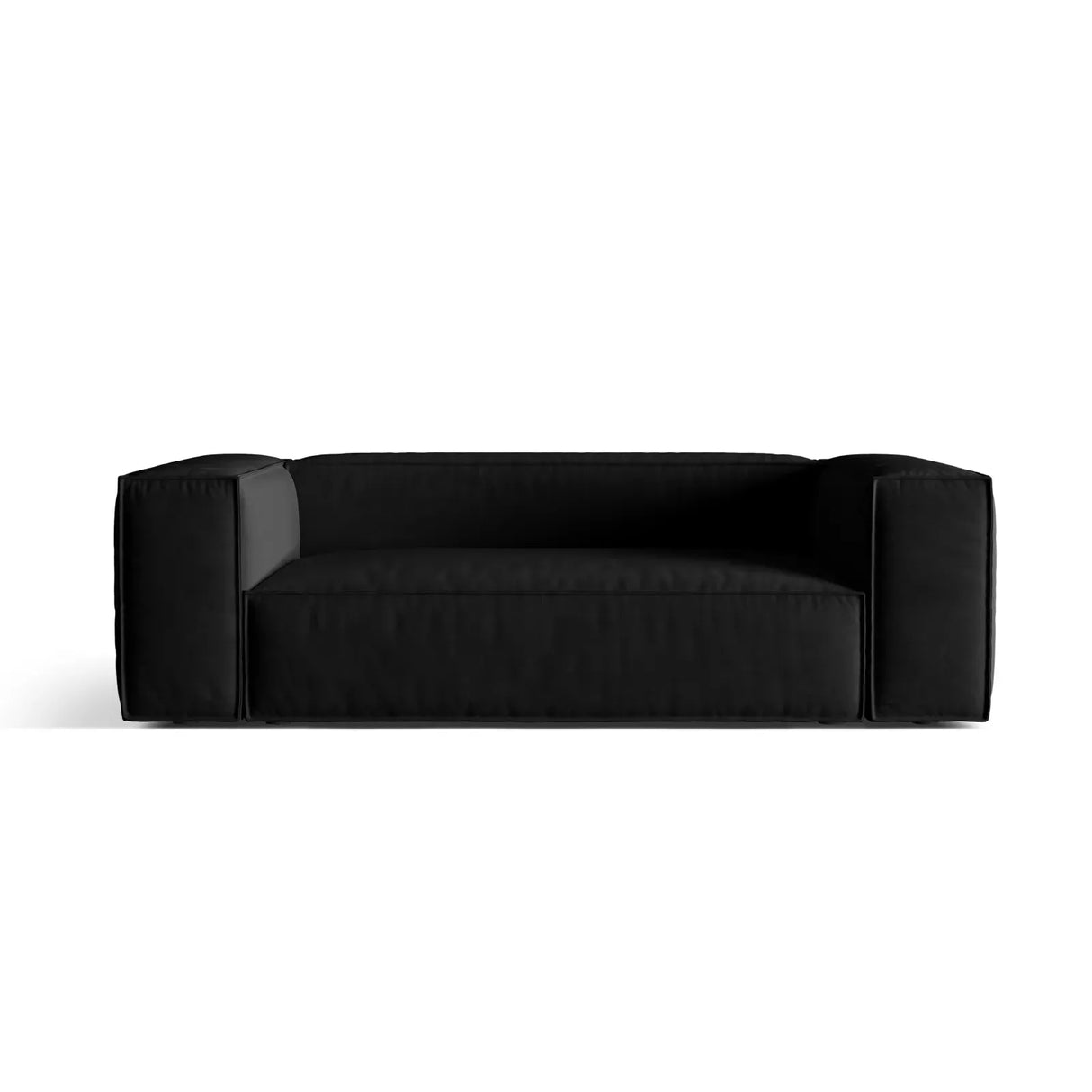 Nuria 3-Sitzer Sofa mit Bezug in Samt, Strukturstoff oder Boucle-Stoff, 210x110 cm - ZEN ZONE Furniture