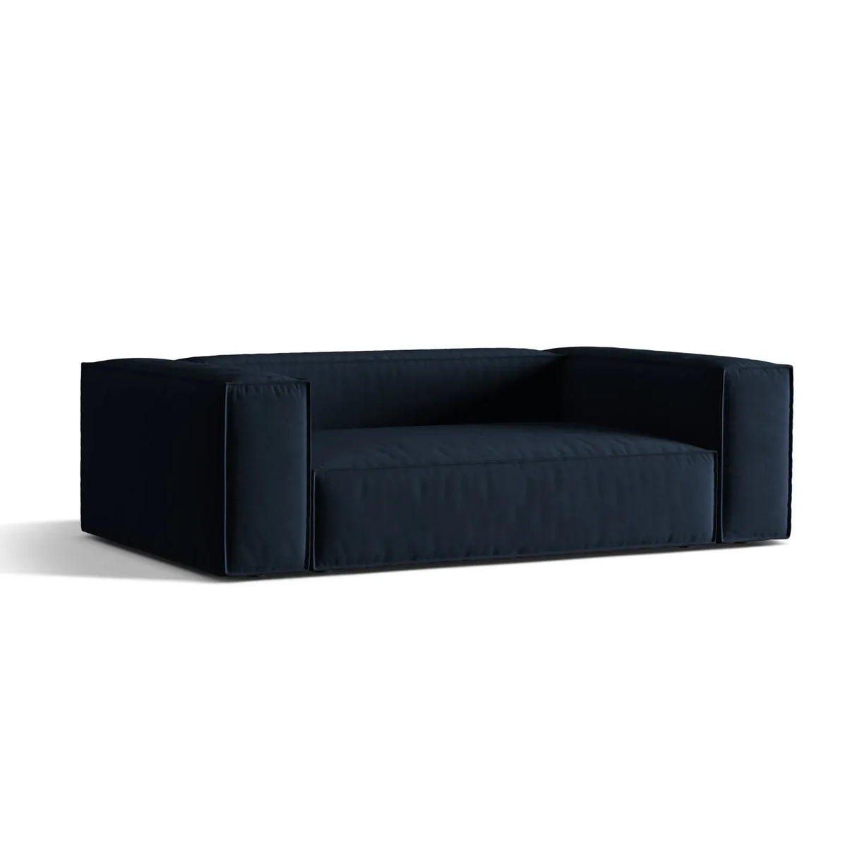 Nuria 3-Sitzer Sofa mit Bezug in Samt, Strukturstoff oder Boucle-Stoff, 210x110 cm - ZEN ZONE Furniture
