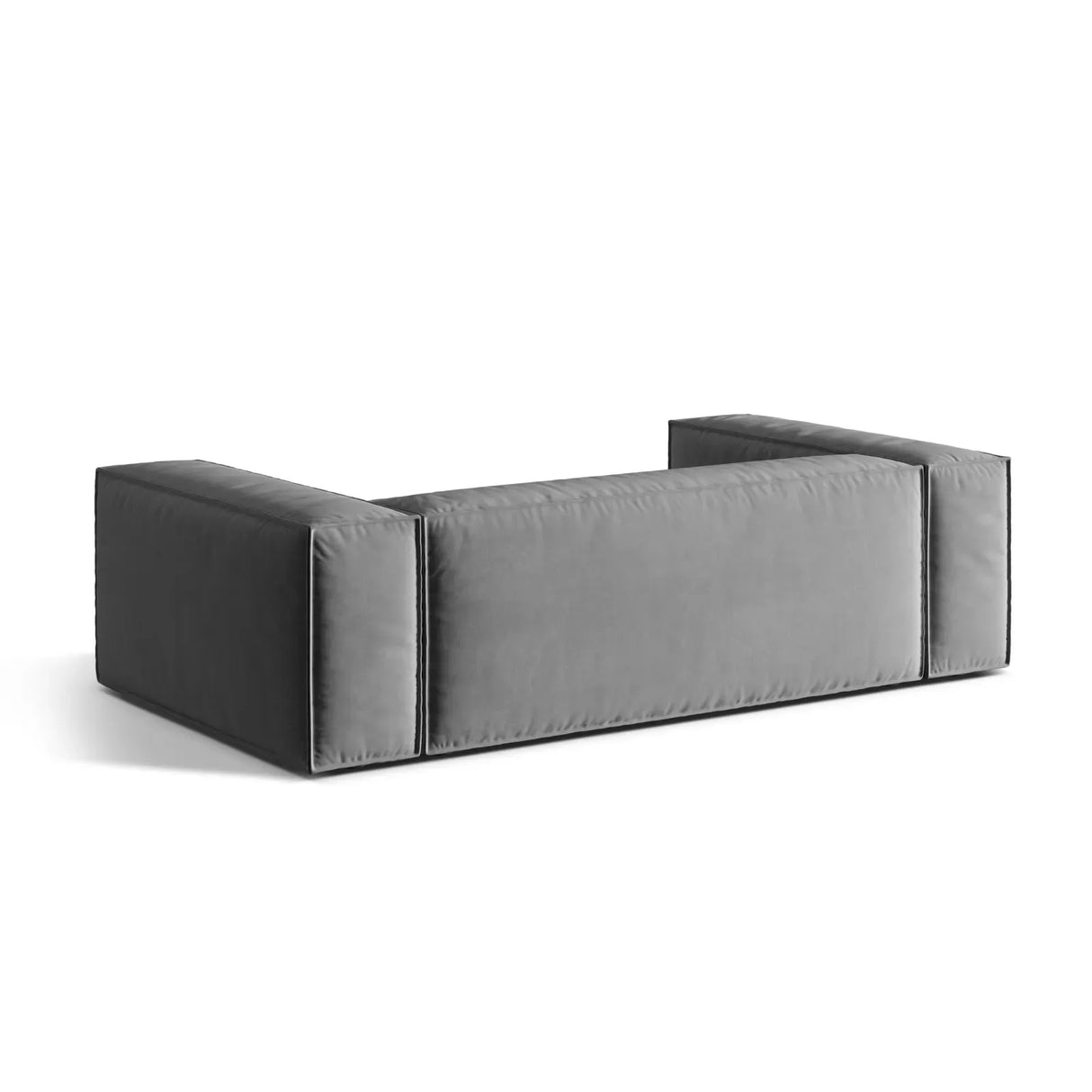 Nuria 3-Sitzer Sofa mit Bezug in Samt, Strukturstoff oder Boucle-Stoff, 210x110 cm - ZEN ZONE Furniture